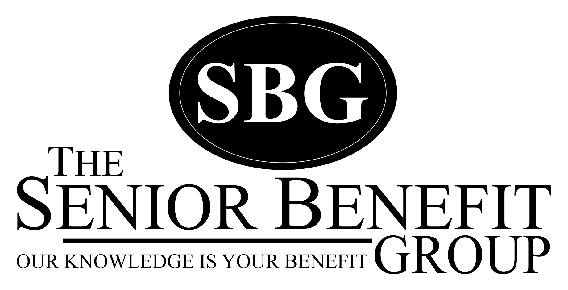 Senior Benefit Group logo BLACK